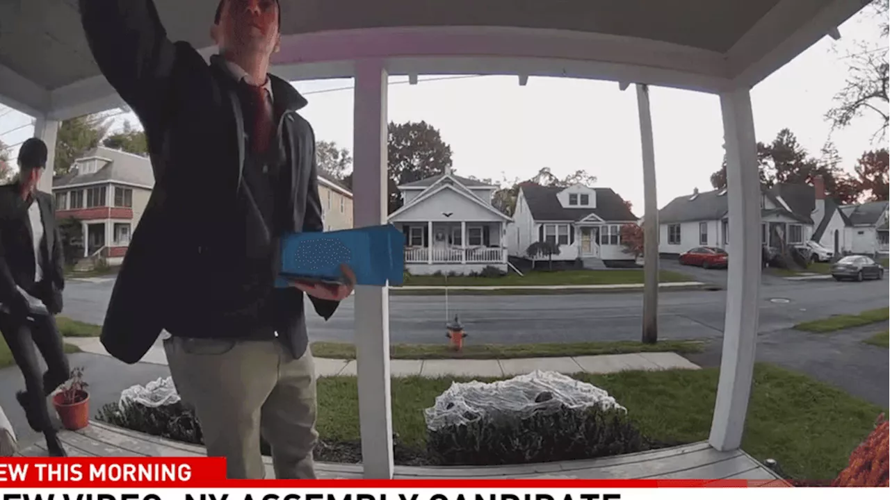 Caught on camera: NYS Assembly candidate appears to swipe election mailer