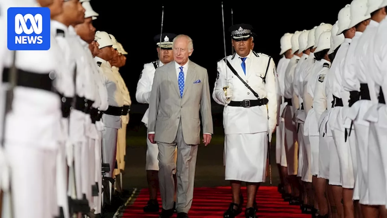 King Charles III and Queen Camilla arrive in Samoa ahead of the Commonwealth Heads of Government Meeting