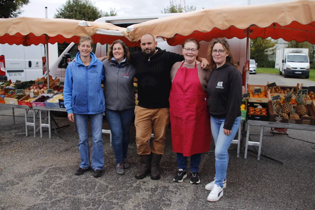 Bernay : un nouveau marché alimentaire s'installe tous les jeudis matin