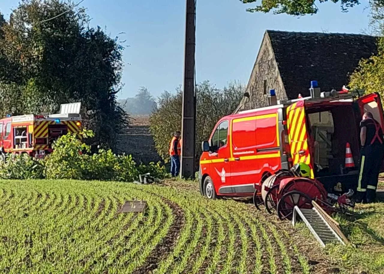 Dans l’Orne, une longère de 150 m2 détruite dans un incendie