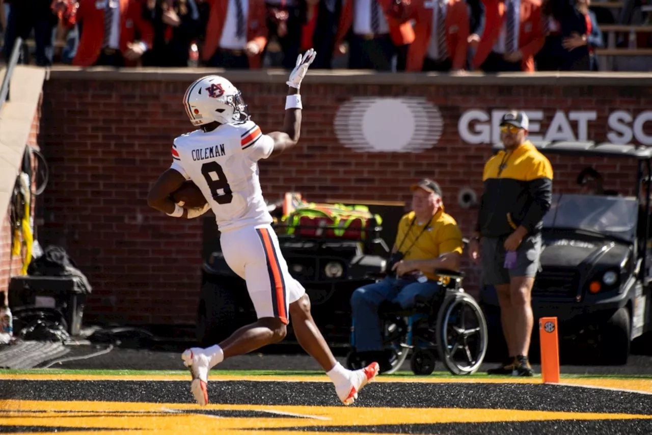 ‘I’m 100% now': Auburn's Cam Coleman still has more to prove in freshman year