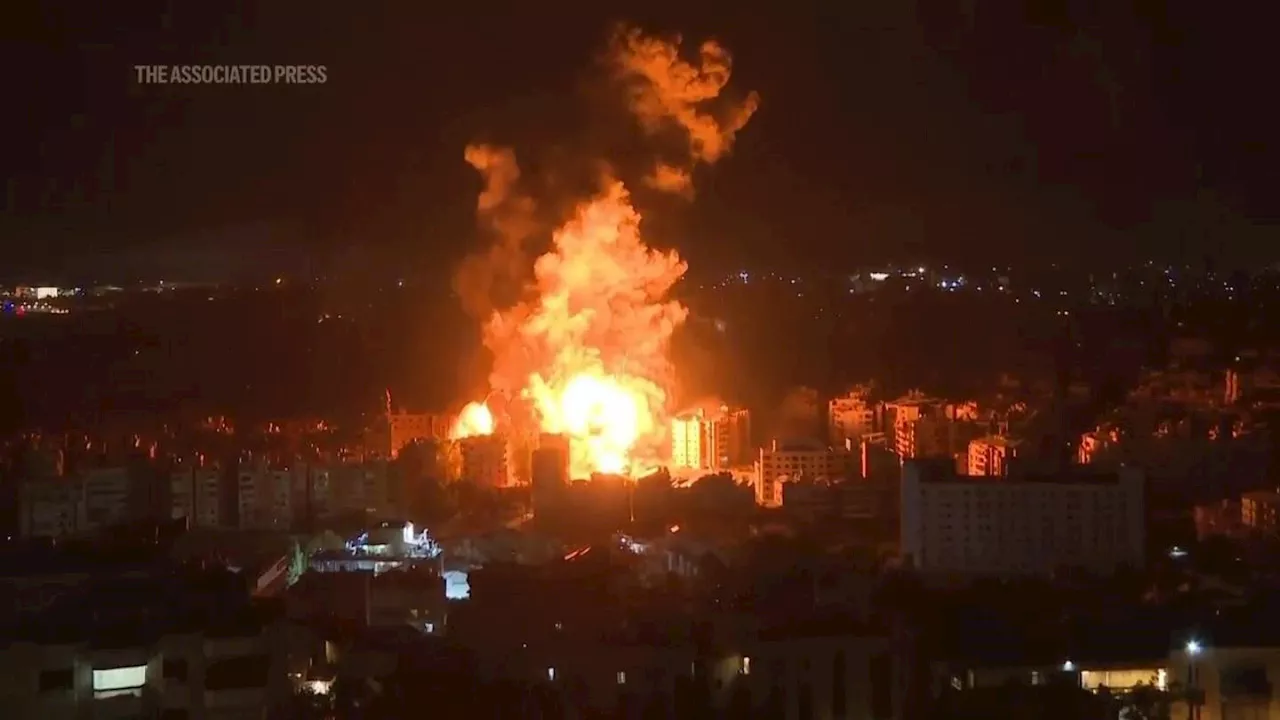 Large blast hits southern Beirut suburb