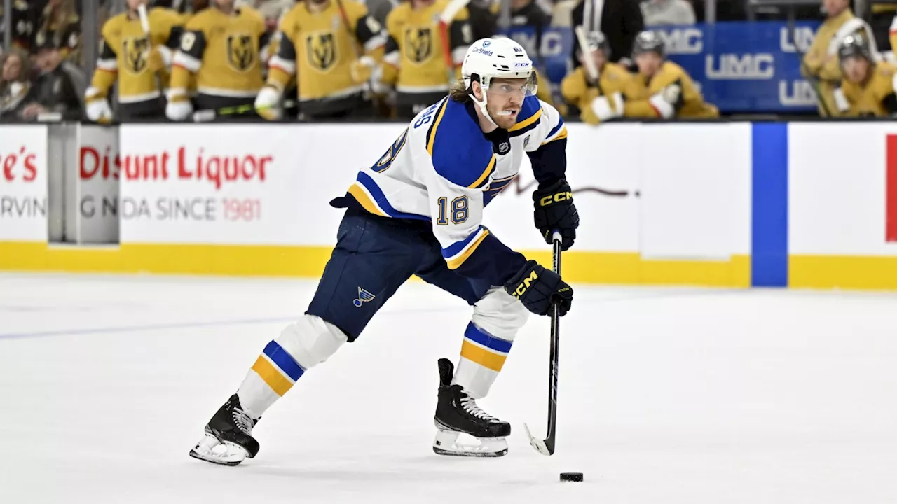 St. Louis Blues' Robert Thomas out 6 weeks with a broken ankle