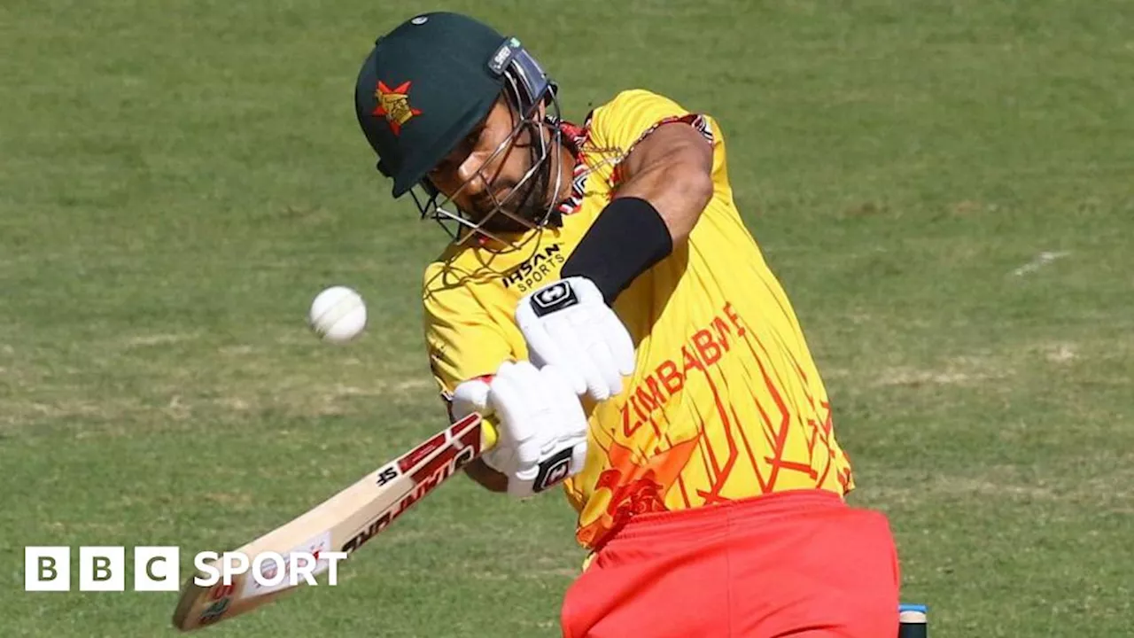 Zimbabwe set new T20 men's world record in World Cup qualifying win over The Gambia