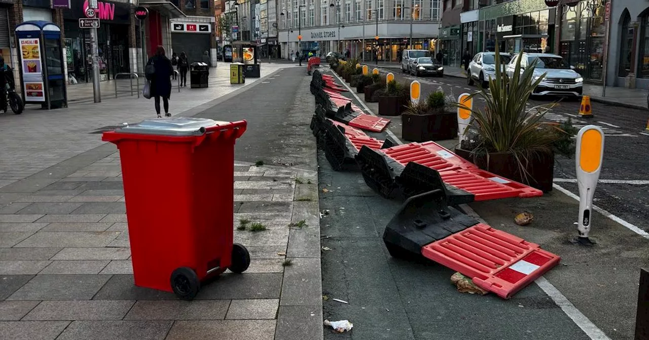 Belfast group say barrier in place after pensioner's fall now causing 'risk'