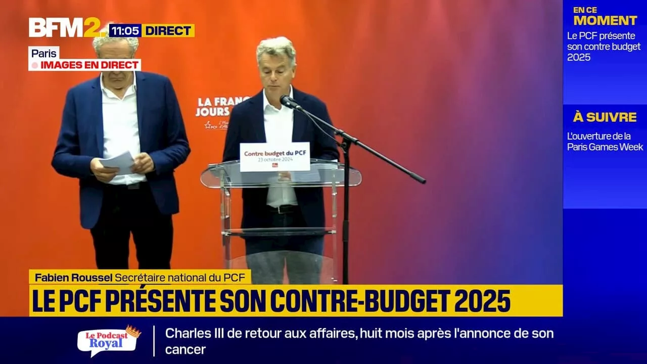 Roussel sur le budget de Barnier: 'les pauvres seront très pauvres, et les riches, très riches'