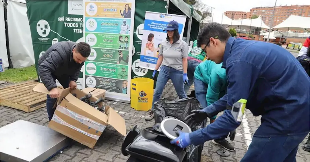 A estos puntos puede llevar pilas y computadores en Bogotá