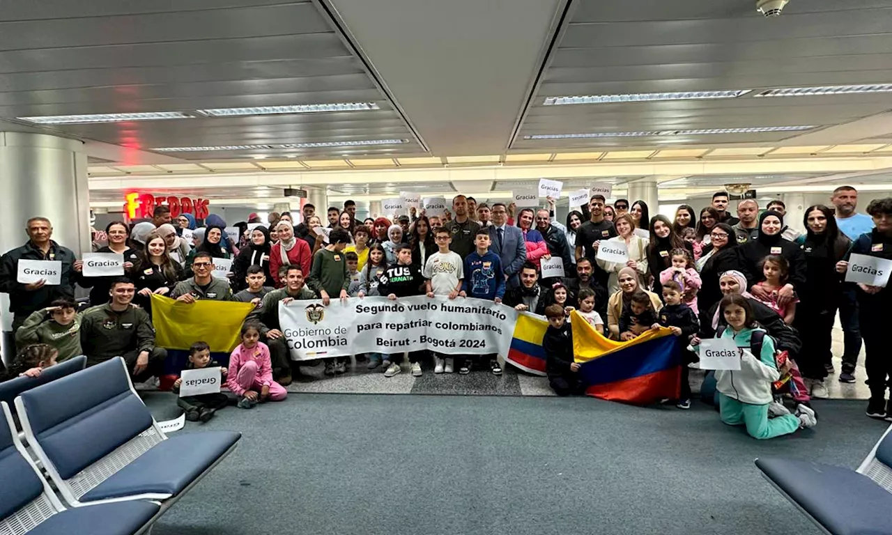 Despegó desde Beirut rumbo a Bogotá segundo vuelo humanitario con colombianos