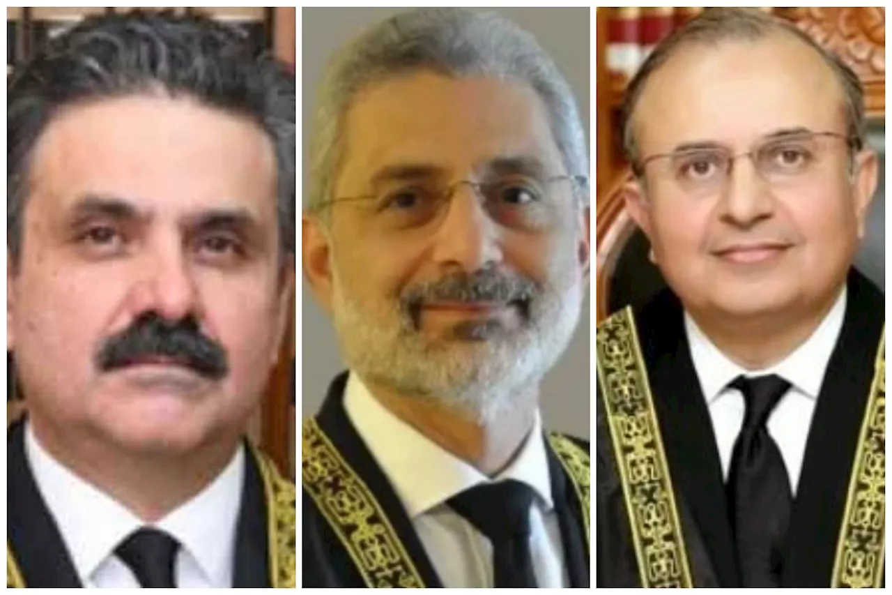 Designated CJP Afridi holds separate meetings with CJP Isa, Justice Shah