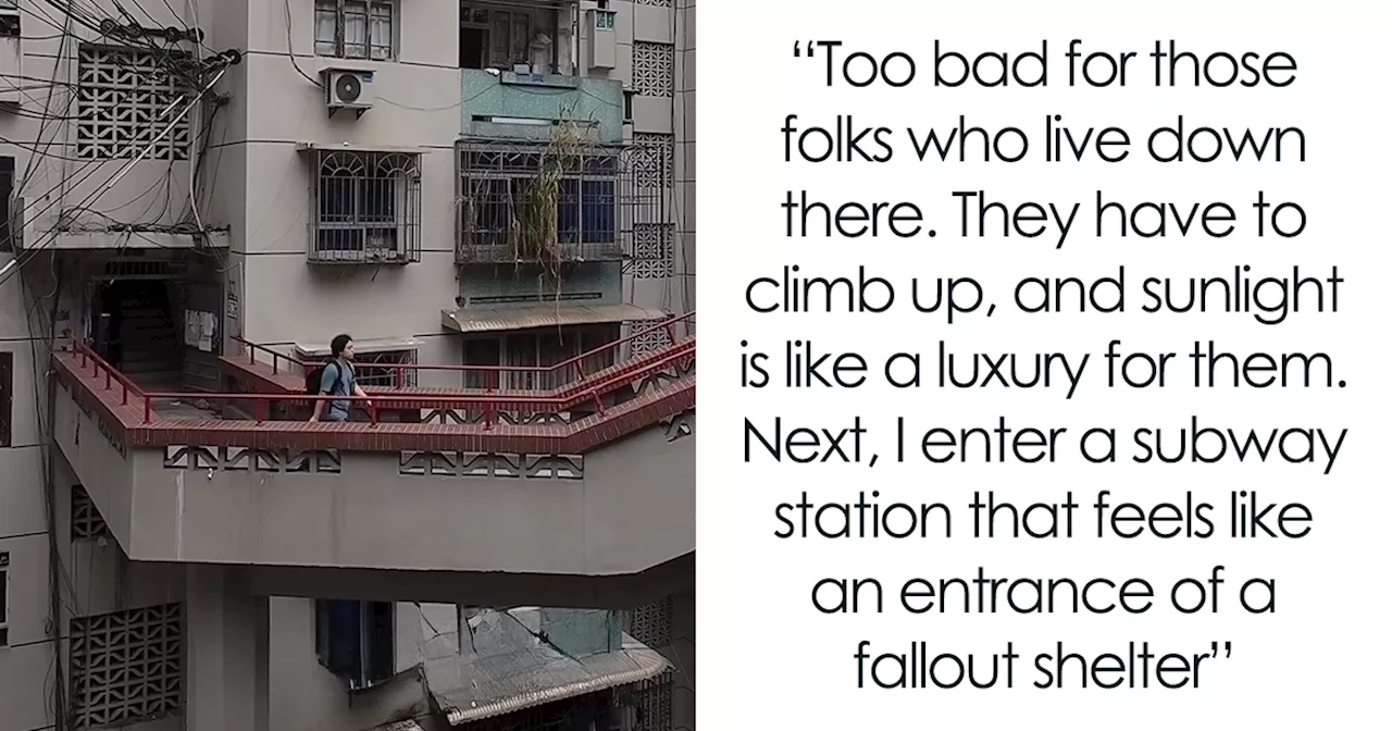 Man Shares What Daily Commute In Chongqing Looks Like, People Are Shocked And Horrified