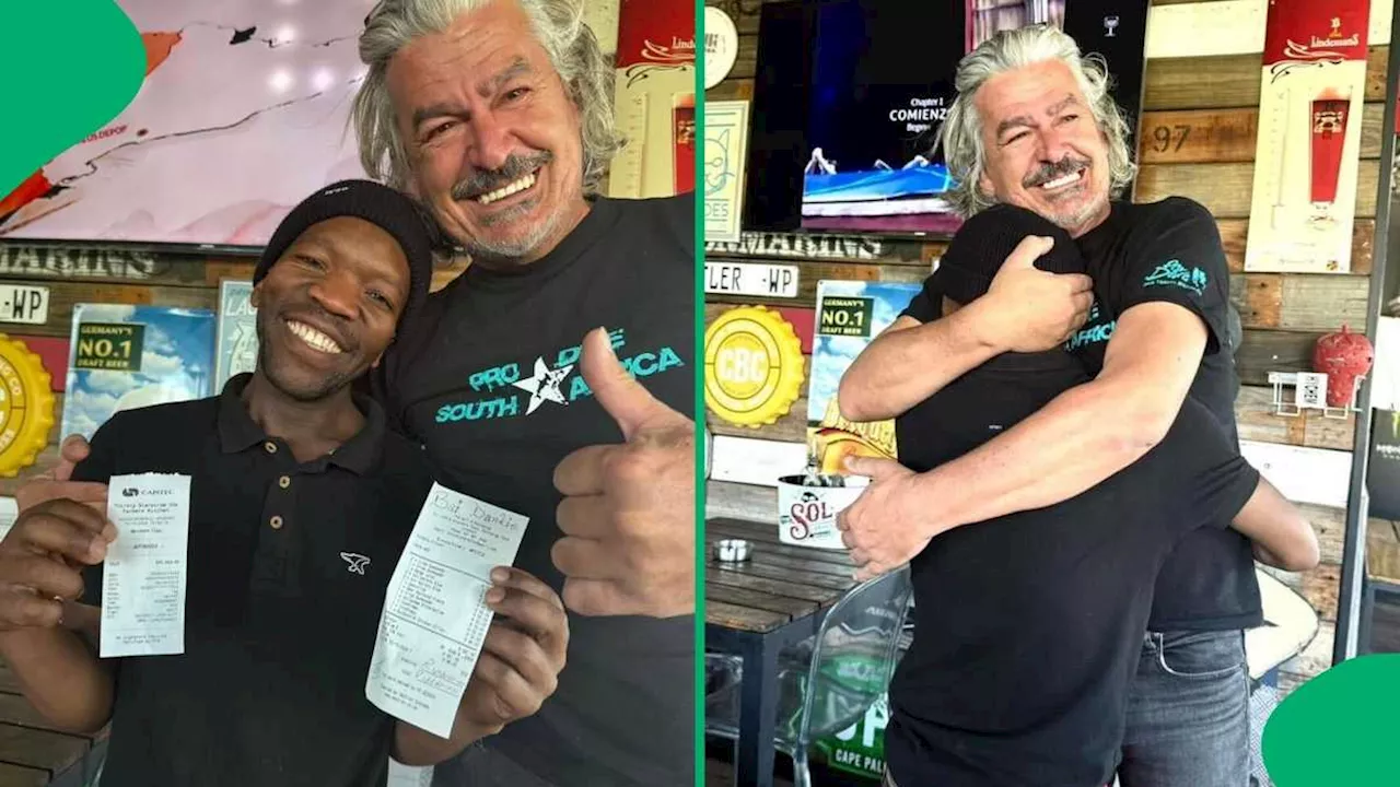 Stellenbosch Waiter Receives a Generous R10k Tip From Customer: SA Reacts: “This Is Great News”