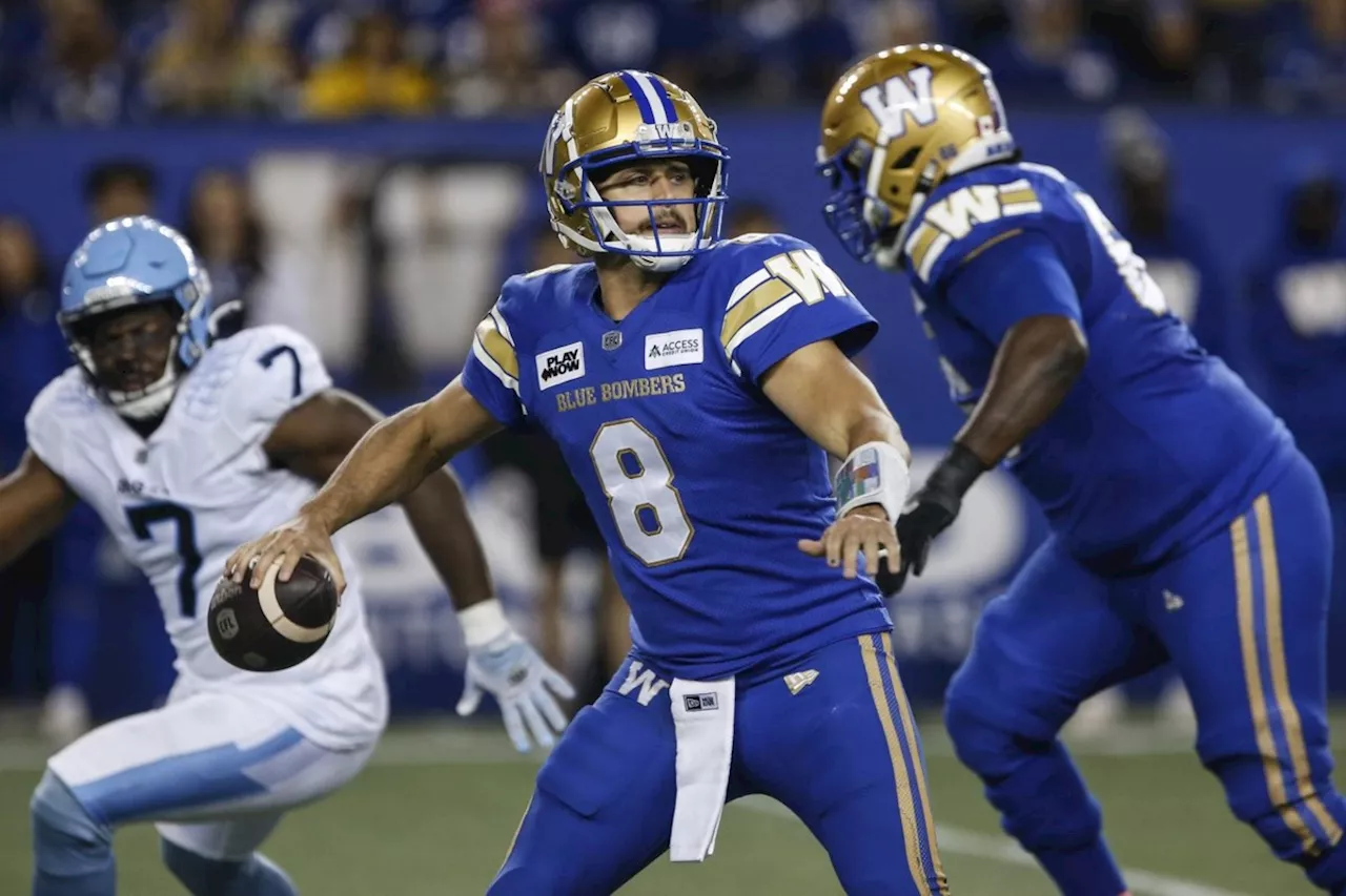 Blue Bombers can clinch first in West with win, tie against Alouettes