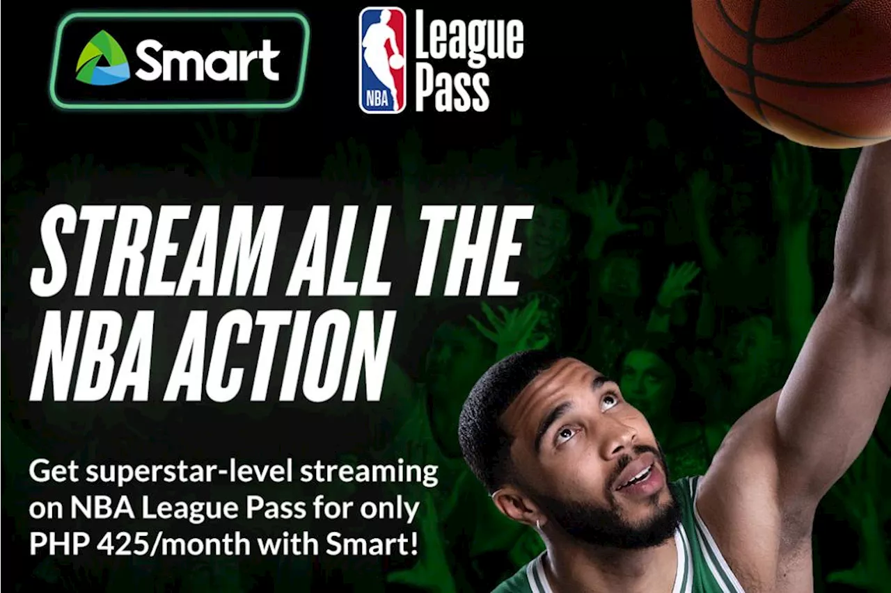 Catch the latest NBA season via Smart’s NBA League Pass