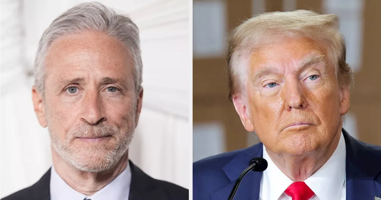 Jon Stewart Went Off On Donald Trump's Arnold Palmer Penis Comment