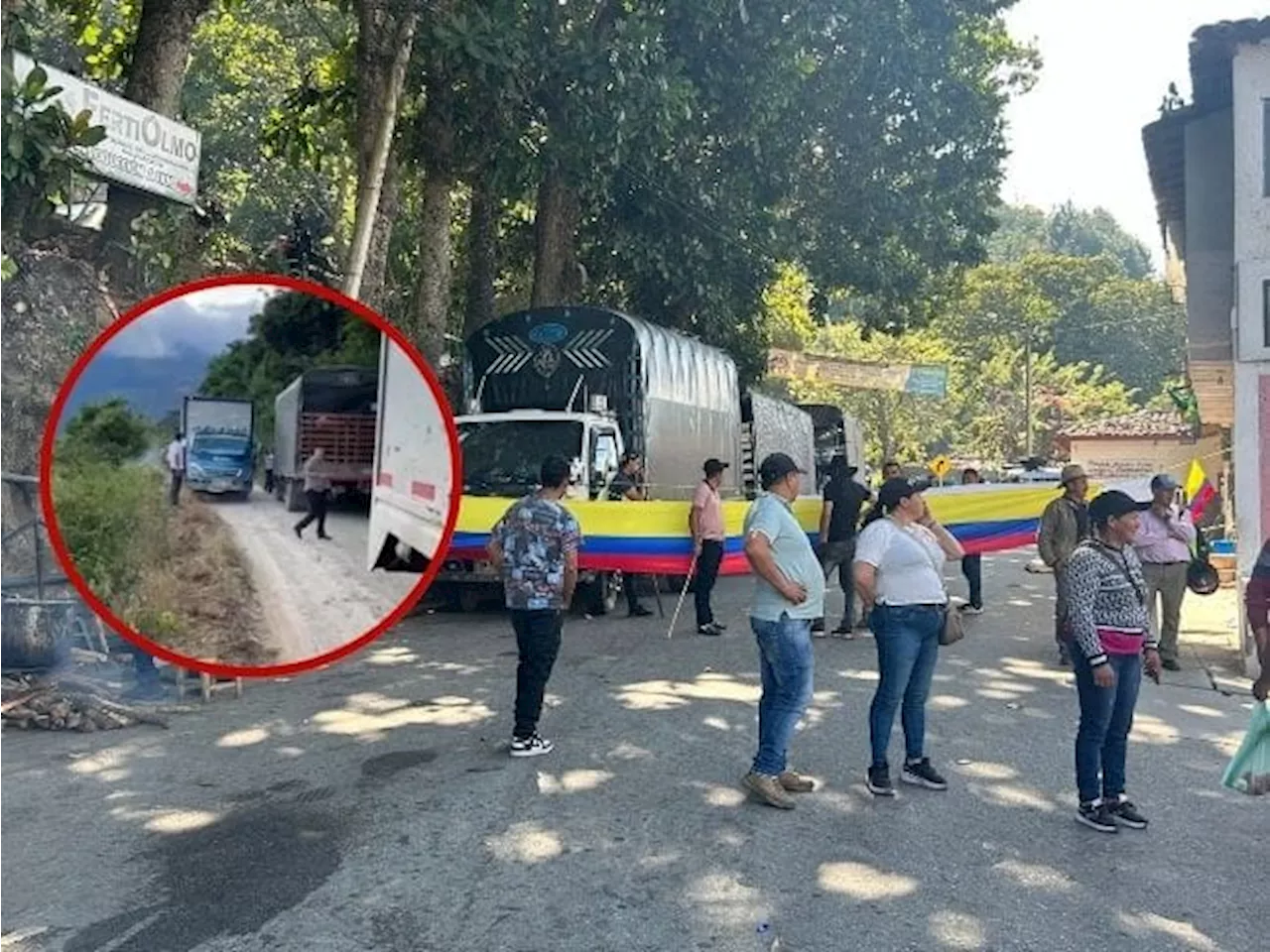 Esta es la vía alterna Bucaramanga - Bogotá para esquivar el bloqueo en Curos