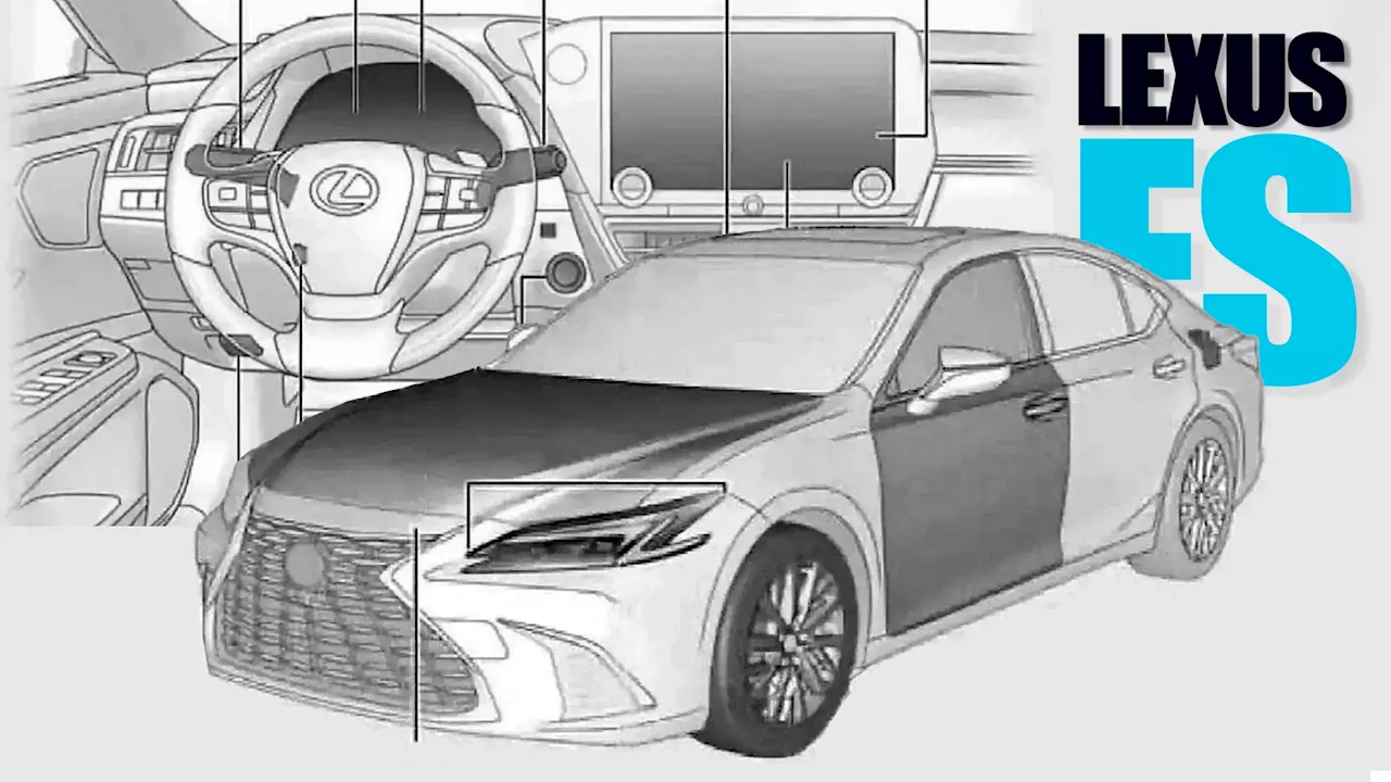 Leaked 2026 Lexus ES Manual Reveals Design Tweaks And A Bigger Screen