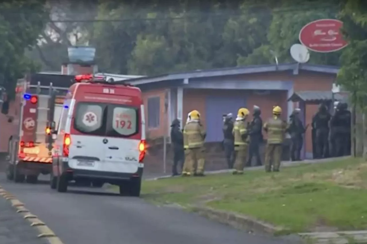 Homem mata pai, fere 10 pessoas e resiste a cerco policial em Novo Hamburgo (RS)