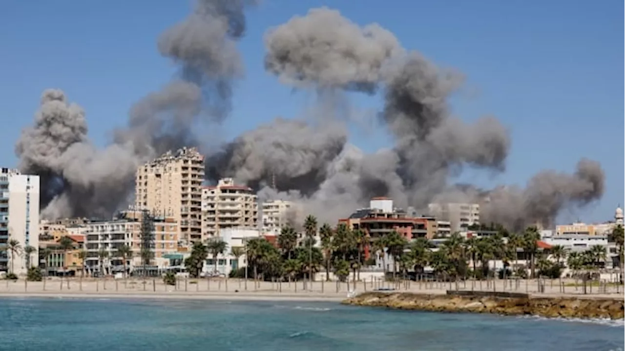 Blinken urges halt to Middle East conflict as Israel bombs historic Lebanese port city