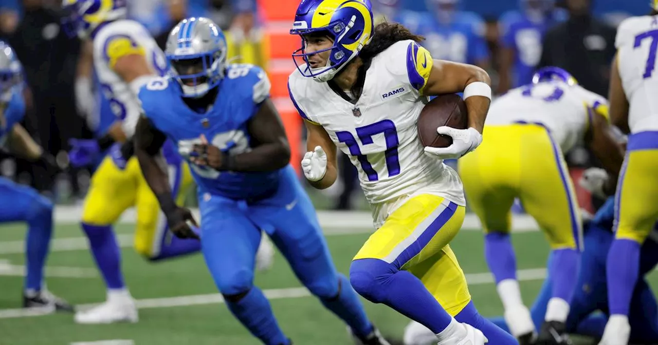 Rams receiver Puka Nacua designated for return to practice following Week 1 knee injury