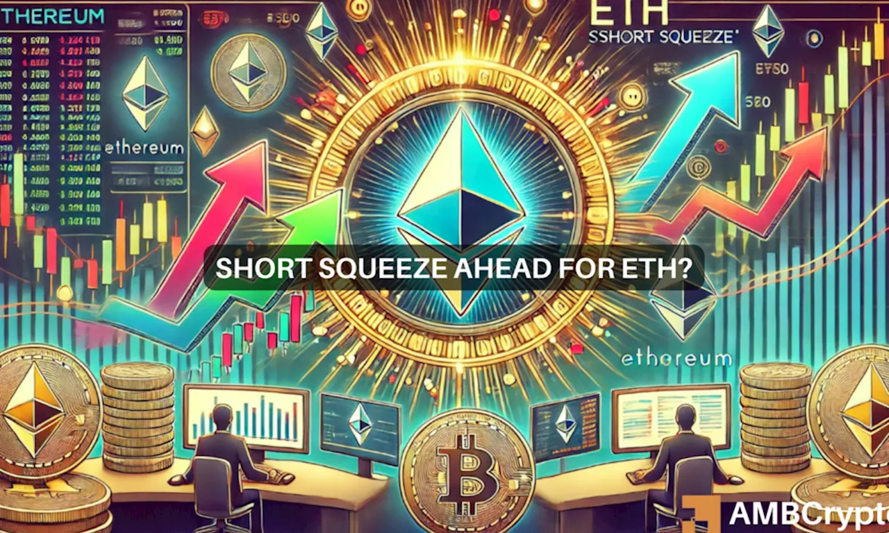 Ethereum headed for short squeeze? What’s going on with ETH