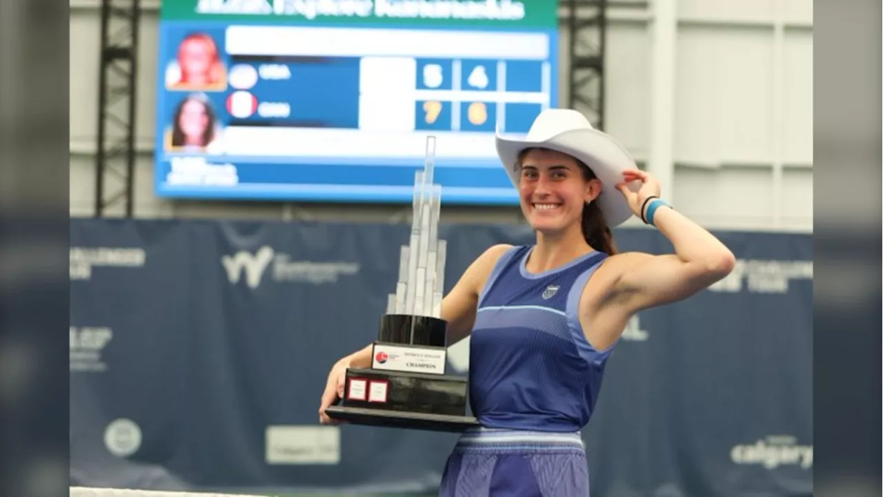 Marino moves closer to returning to Top 100 after singles victory in Calgary