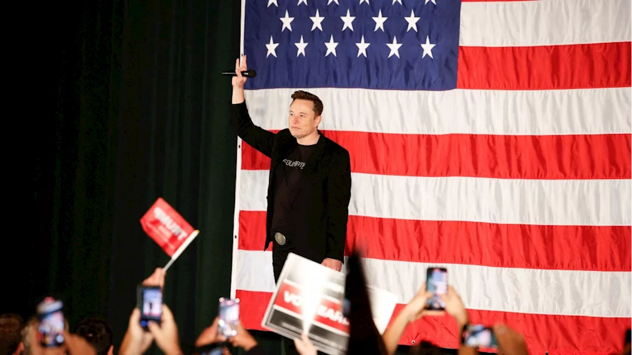 Justice Department warns Elon Musk that his $1 million giveaway to registered voters may be illegal