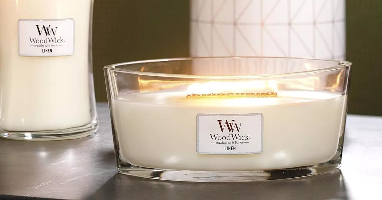 Crackling candle that creates 'relaxing fireside feeling' now 15% off on Amazon