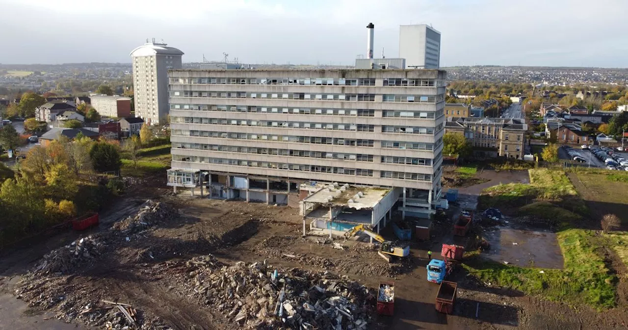 Demolition progresses at landmark Hamilton building