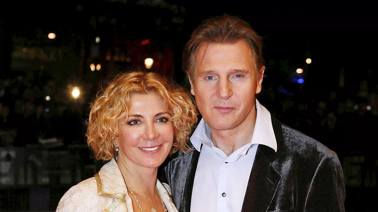 Liam Neeson reflects on family 'pulling together' after wife Natasha Richardson's tragic death aged...