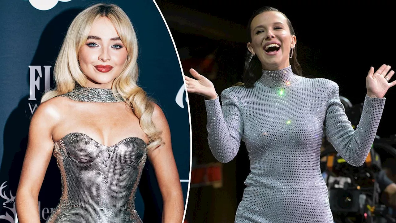 Sabrina Carpenter 'arrests' Millie Bobby Brown for 'being too hot' at Atlanta concert