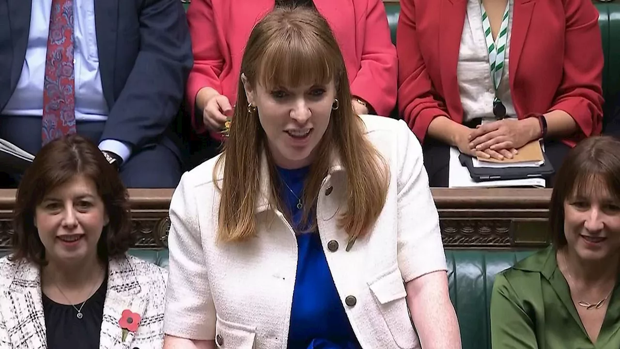 Angela Rayner jokes that she will miss the 'battle of the gingers' as she clashes with Oliver Dowden...