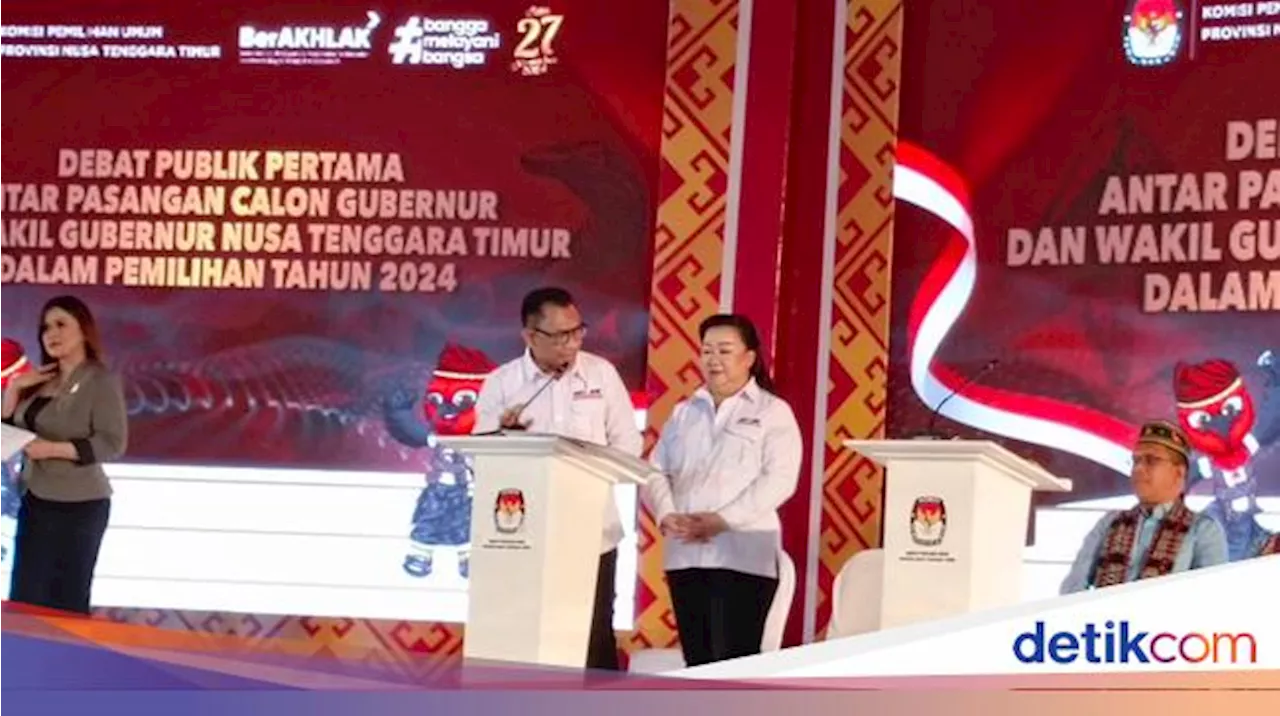 Debat Perdana Pilgub NTT, Ansy-Jane Tekankan Pelayanan Publik Transparan