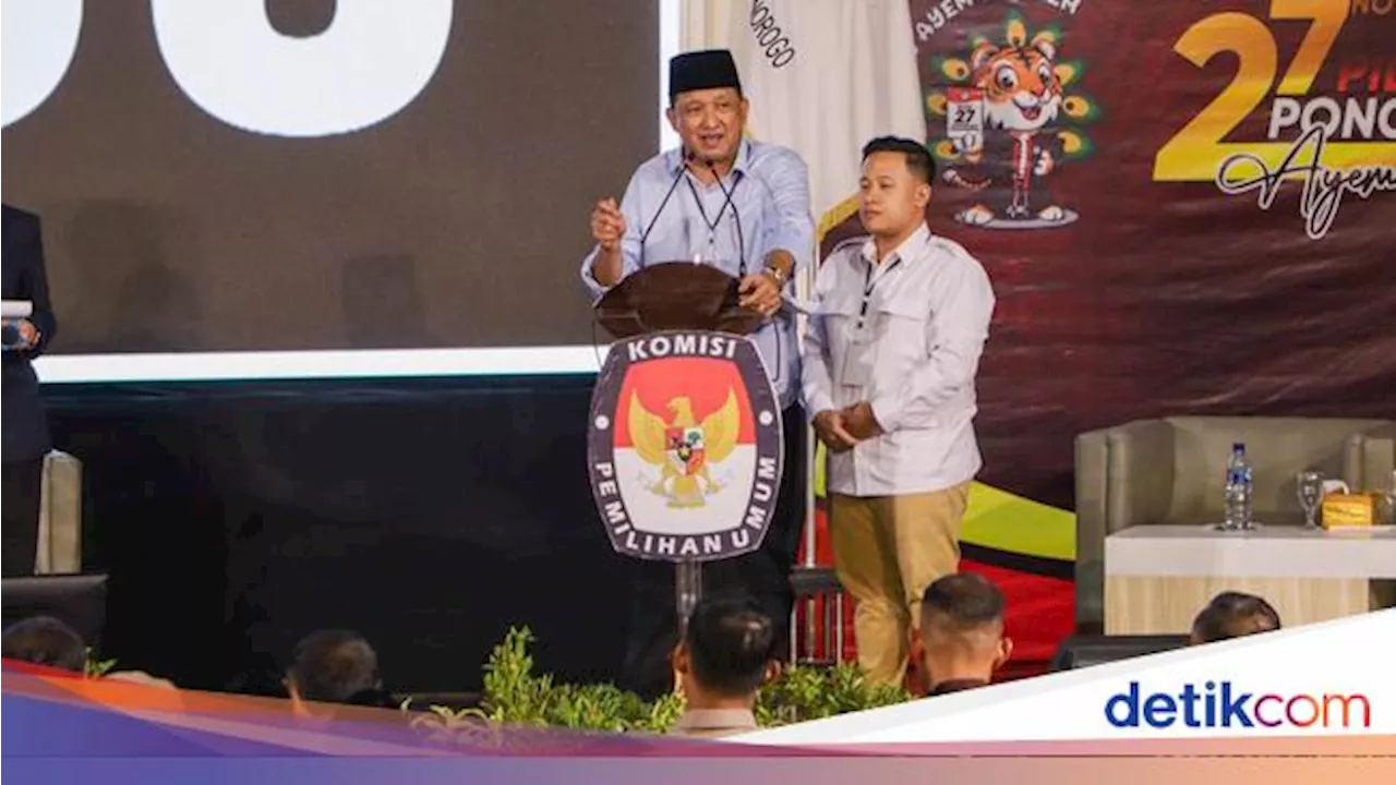 Debat Pilbup Ponorogo, Ipong-Luhur Ingin Menangkan Kepentingan Warga