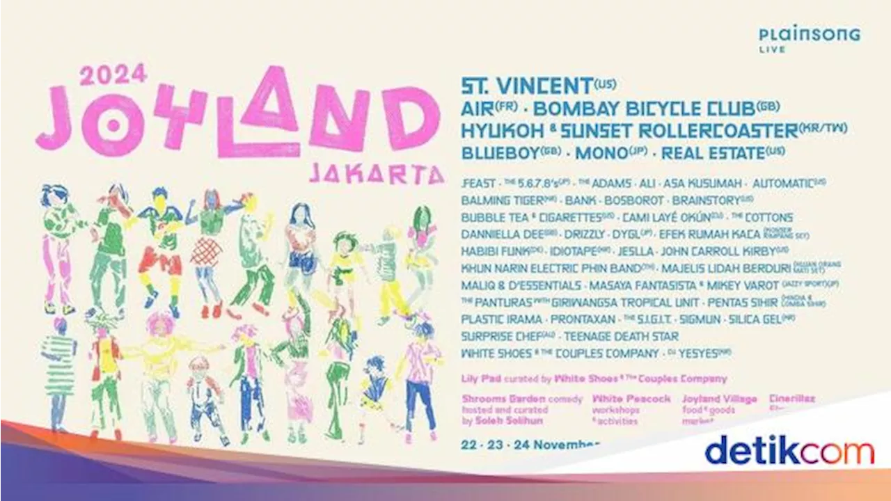 Gak Cuma Musik! Joyland Festival 2024 Hadirkan Soleh Solihun-Film Joko Anwar