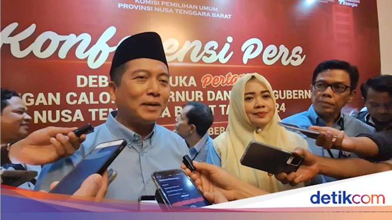 Iqbal Pamer Pengalaman Sebagai Birokrat Seusai Debat Pilgub NTB