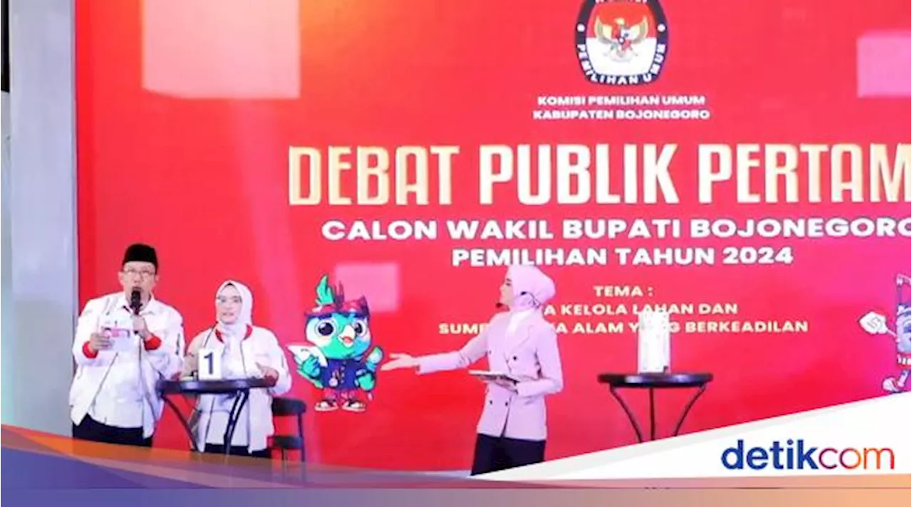 Isi PKPU yang Menurut Teguh-Farida Dilanggar KPU Bojonegoro Saat Debat