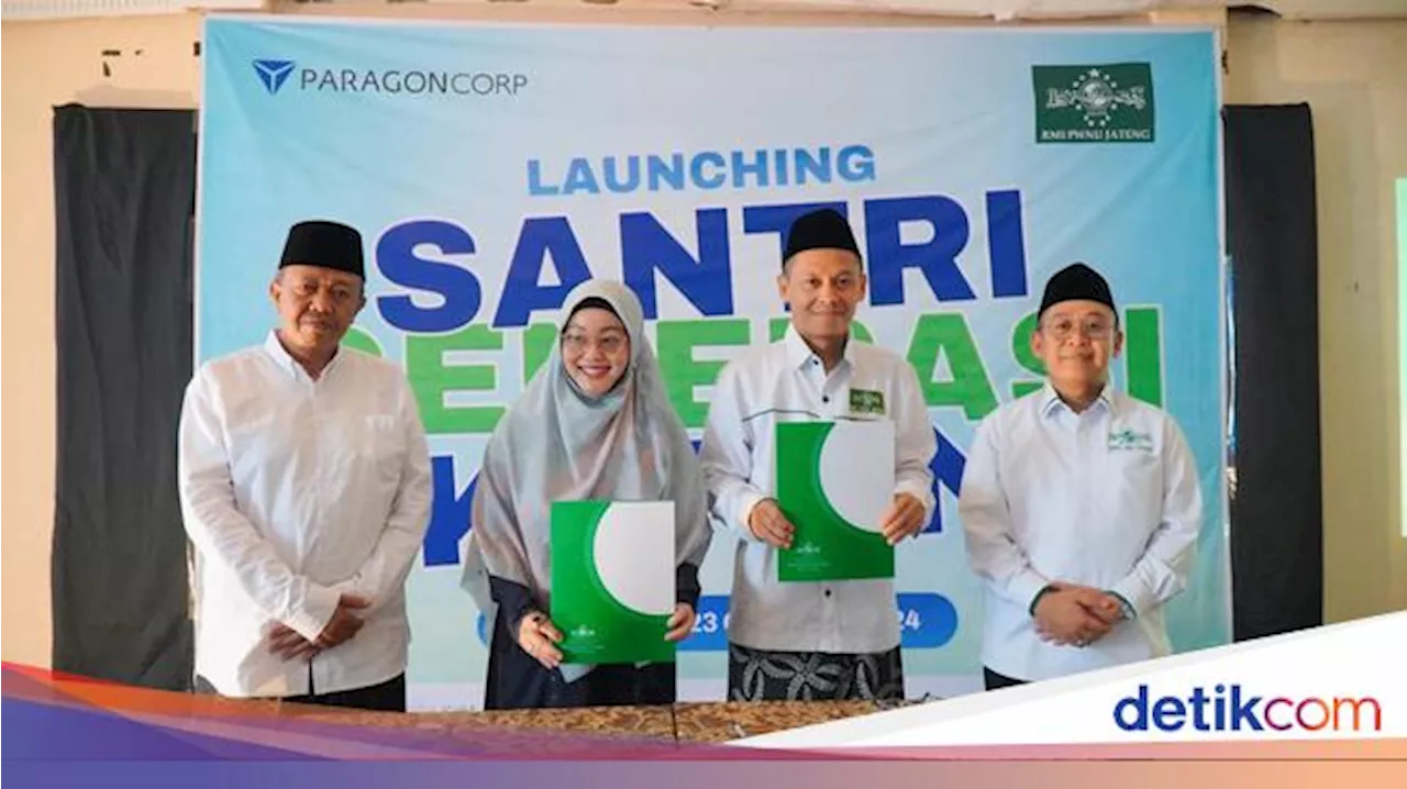 ParagonCorp Luncurkan Program Santri Generasi Keren: Dorong Santri Jadi Agen Perubahan