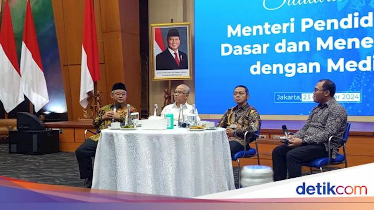 Soal Kenaikan Gaji-Kesejahteraan Guru, Mendikdasmen: Sudah Dianggarkan 2025