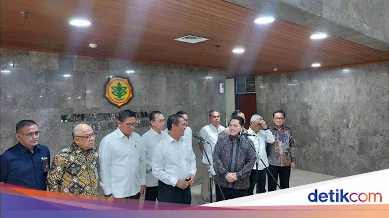 Erick Thohir Bakal Sikat Pegawai Nakal di BUMN Pangan