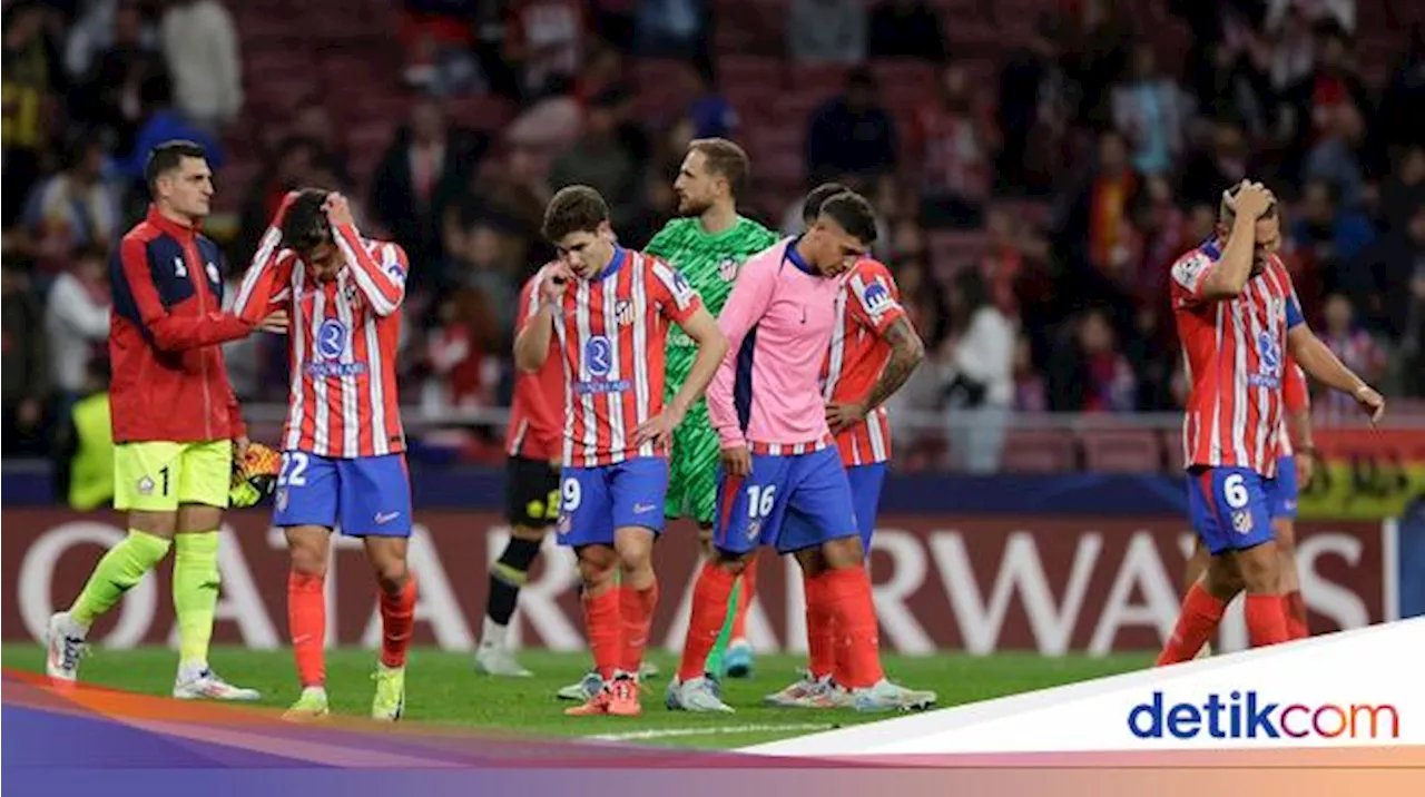 Atletico Madrid Vs Lille: Los Colchoneros Kena Comeback 1-3