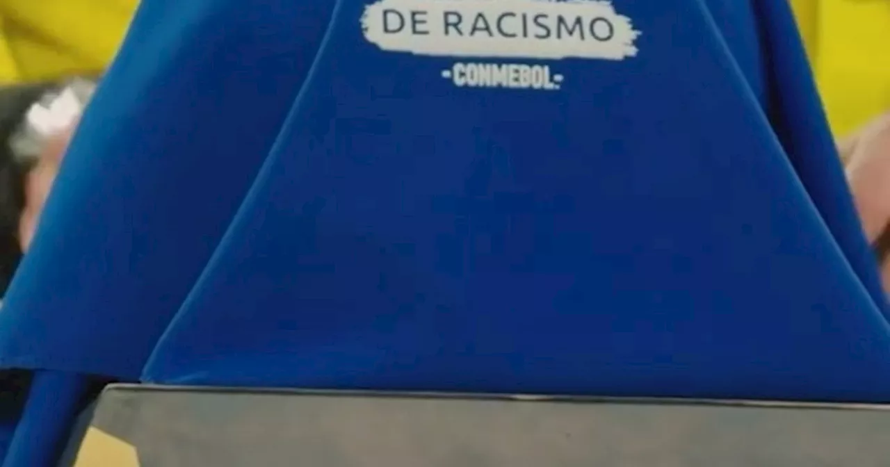 El mesaje de la Conmebol junto a dirigentes argentinos contra el racismo