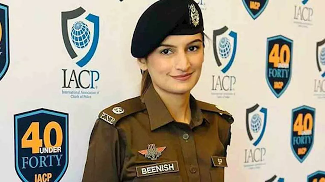 Punjab Police Officer Beenish Fatima wins IACP 2024 award