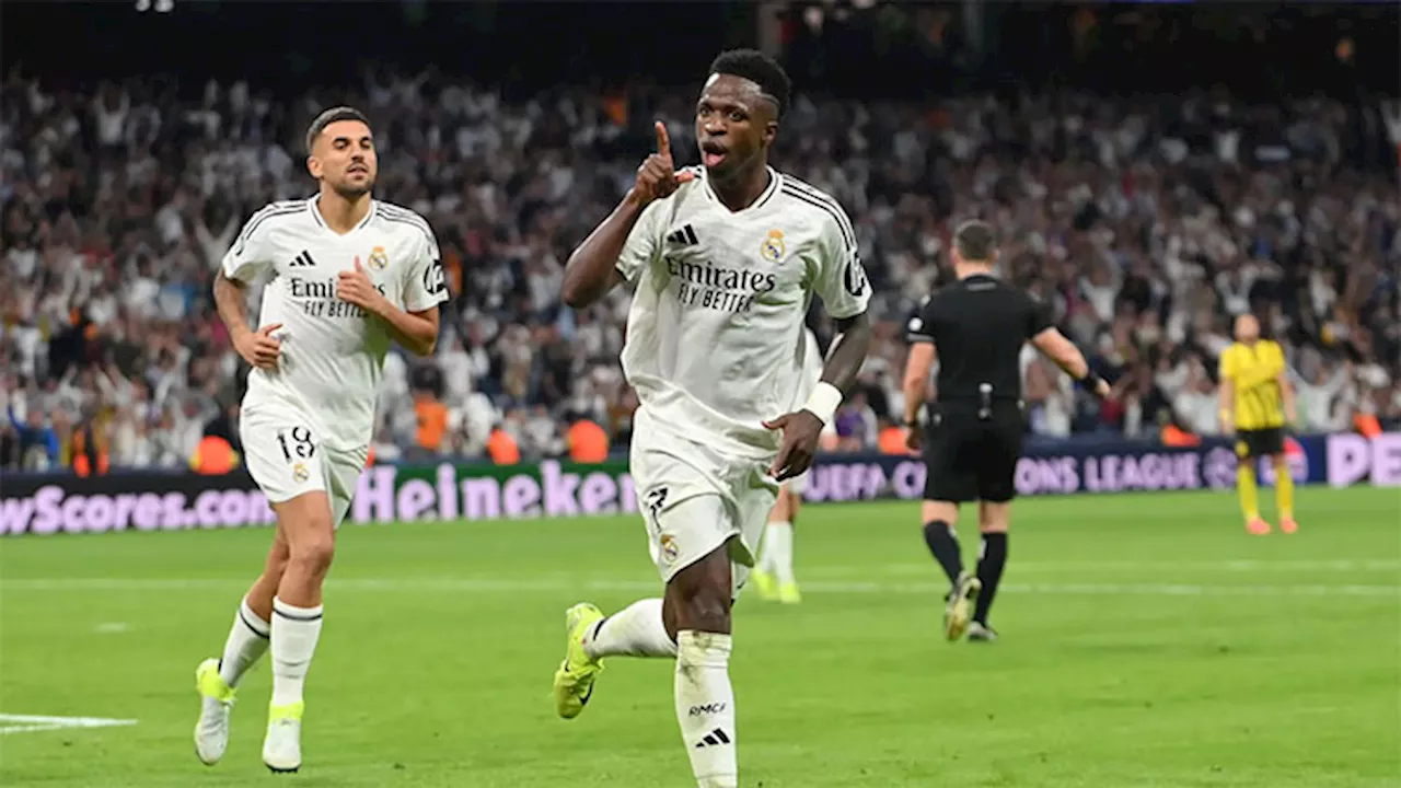 Vinicius treble fires Champions League holders Madrid to Dortmund comeback