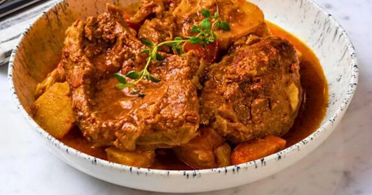 Jamie Oliver's simple one-tray lamb curry recipe that takes 10 minutes to prep