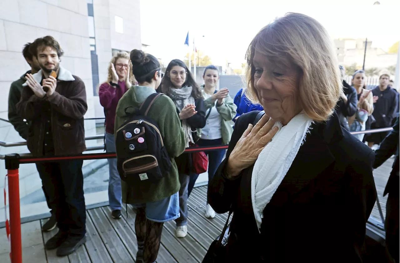 Gisèle Pelicot, ante el tribunal: “Soy una mujer totalmente destruida y no sé cómo voy a volver a ponerme en pie”