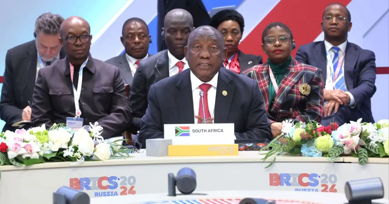 BRICS Summit: Ramaphosa reiterates call for ceasefire in Gaza