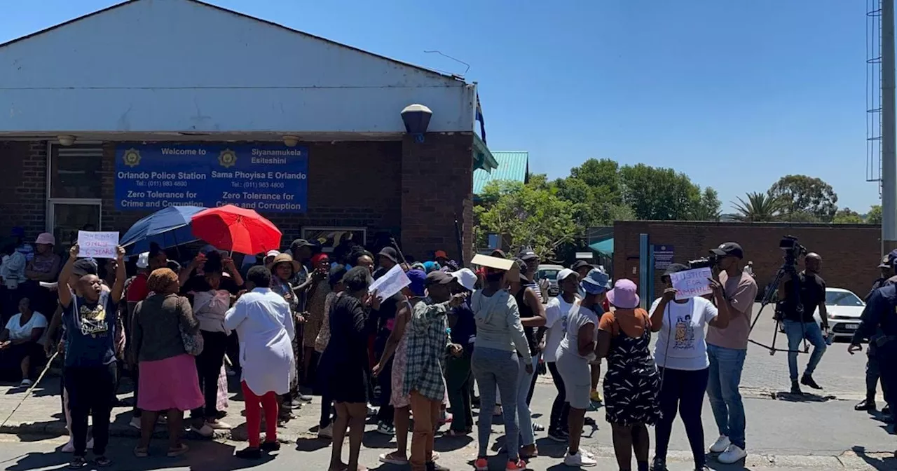 Soweto community demands justice following murder of 6-year-old girl