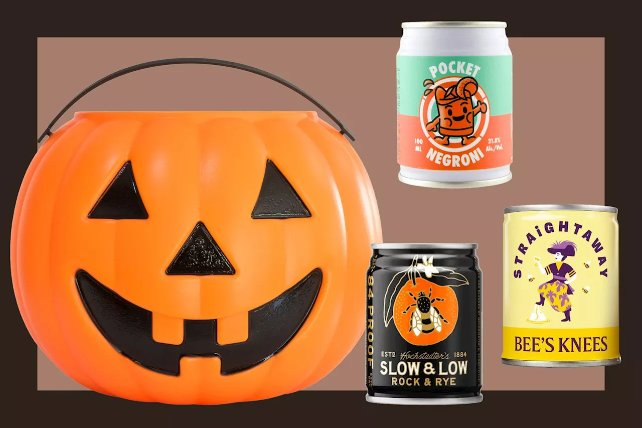 Mini Canned Cocktails Are the Perfect Grown up Trick-or-Treat