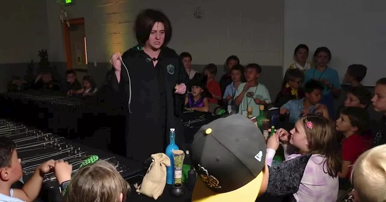 Utah County school hosts Harry Potter-themed reading reward night