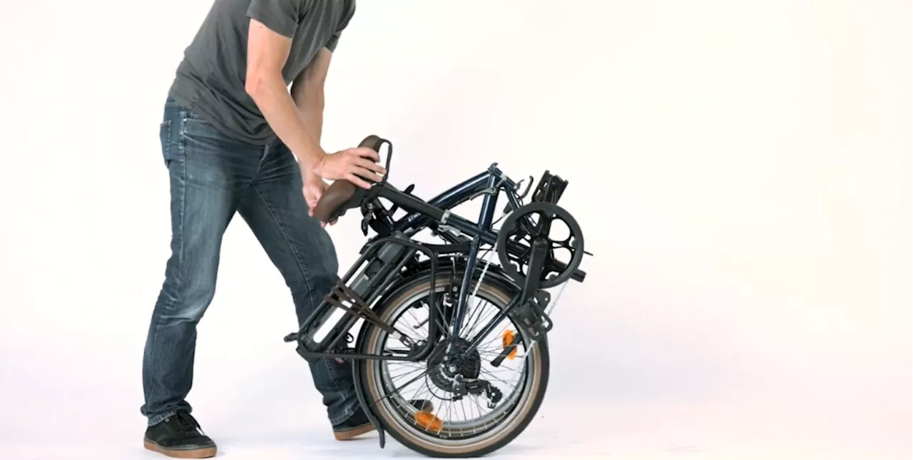 Decathlon brade son Btwin E Fold 500, un vélo électrique pliant, pratique et abordable